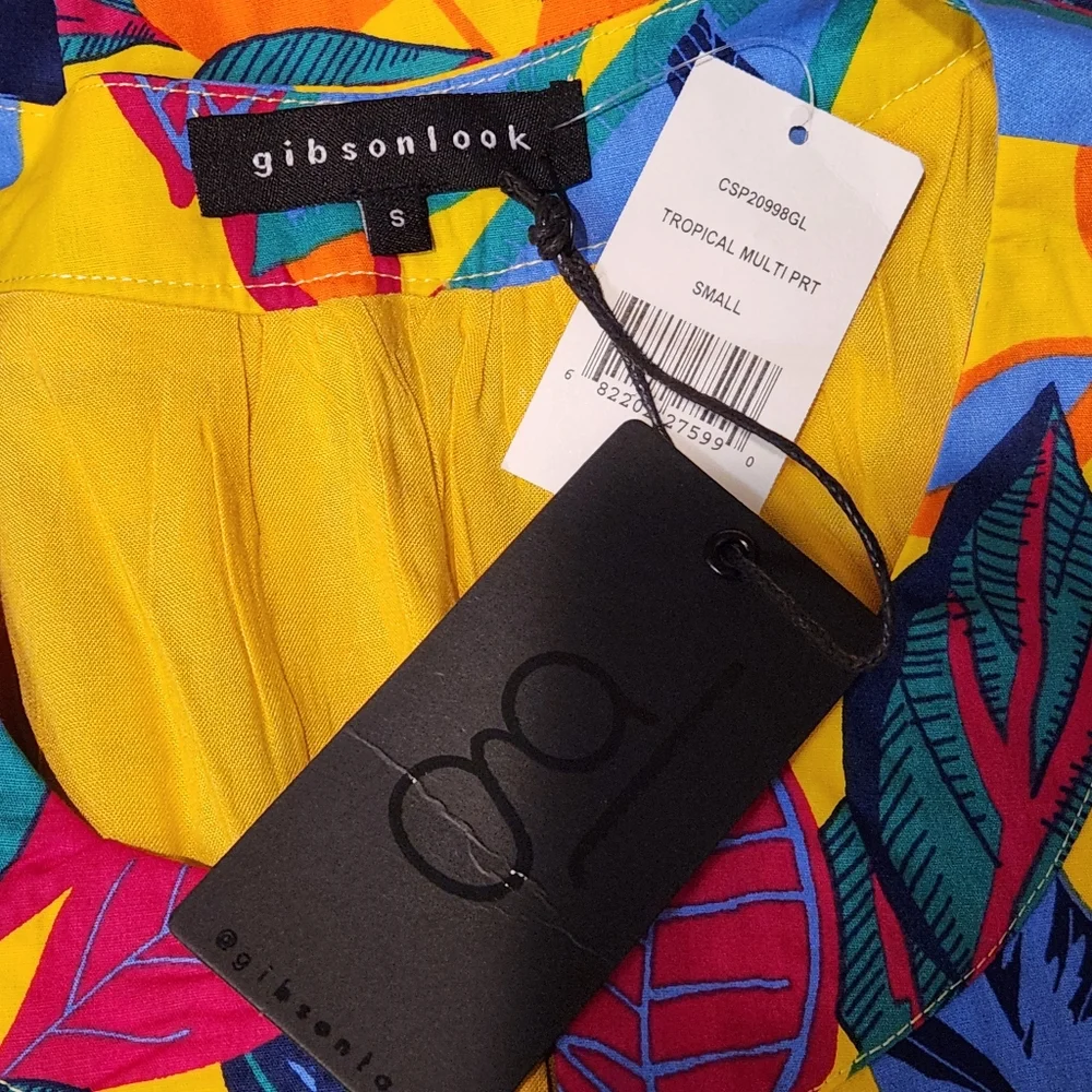 Gibsonlook new with tags colorfull short dress small - Picture 8 of 8